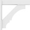 Ekena Millwork Balboa Architectural Grade PVC Outlooker with Block Ends, 7"W X 36"D X 36"H OUTP07X36X36BOA05 - alternate 3
